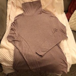 White House Black Market Beige Turtleneck